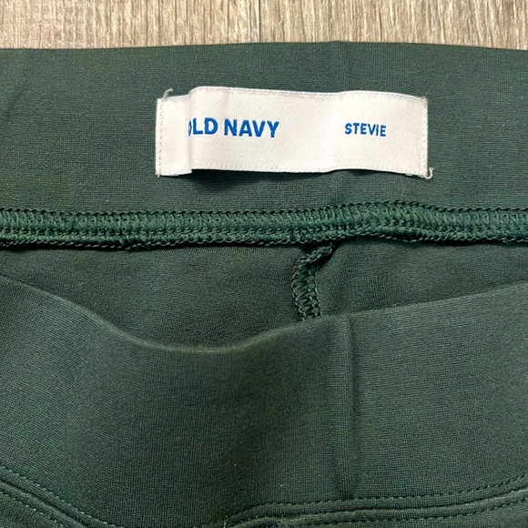 Old Navy•Emerald Green Stevie High-Waisted Ponte-Knit Pull-on Pants Womens Sz XL - Picture 3 of 9